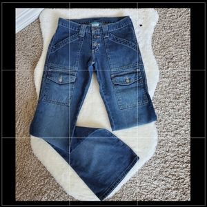 Womens  - Girls Delia's  Size 1/2 Low rise cargo jeans